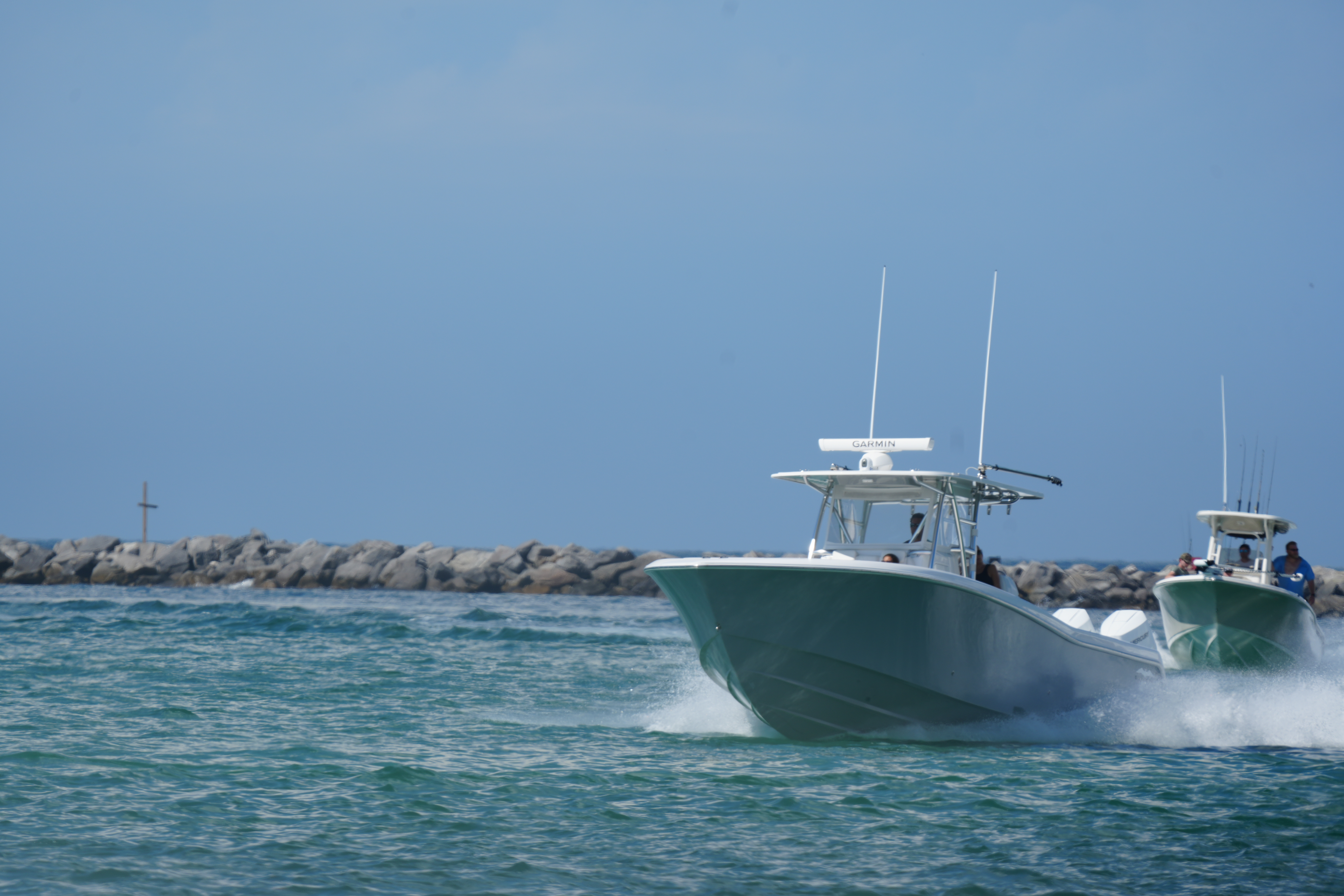 Invincible Offshore Fishing Boat Orange Beach